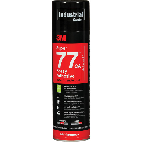Super 77 Multi-Purpose Spray Adhesive, Aerosol Can Equipment World