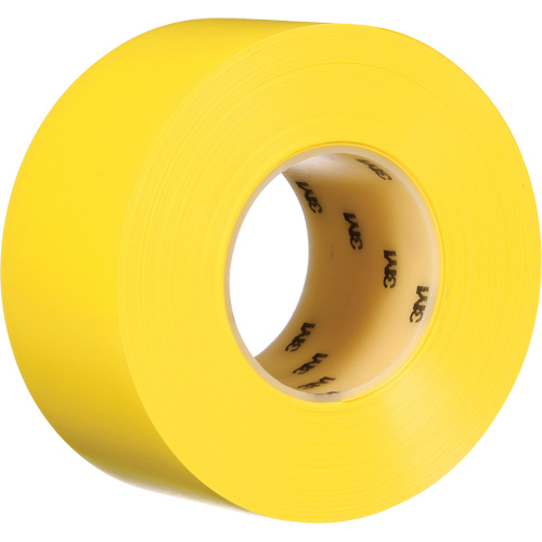 Ruban de marquage de planchers durable 971, 3" x 108', Vinyle, Jaune Equipment World