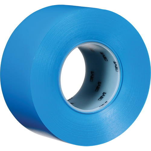 Durable Floor Marking Tape 971, 3" x 108', Vinyl, Blue Equipment World