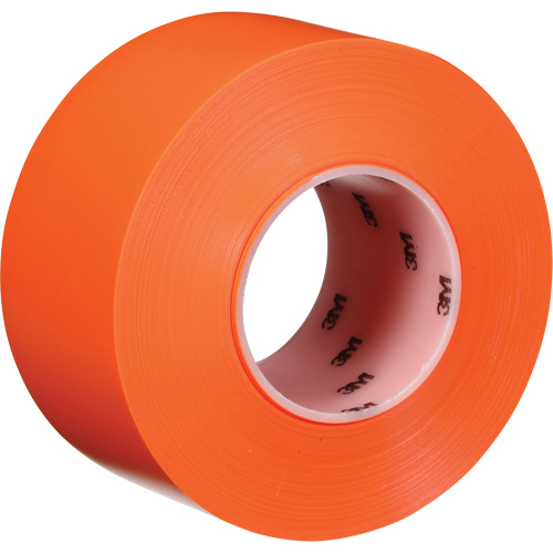Ruban de marquage de planchers durable 971, 3" x 108', Vinyle, Orange Equipment World