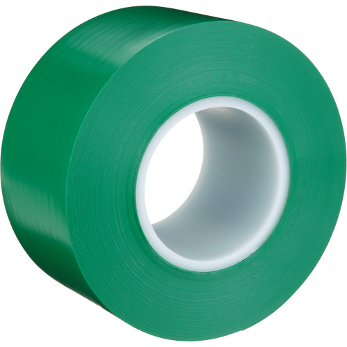 Ruban de marquage de planchers durable 971, 3" x 108', Vinyle, Vert Equipment World