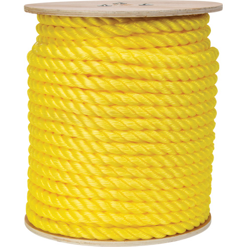 Braided Yellow Rope, Polypropylene, 300' Equipment World