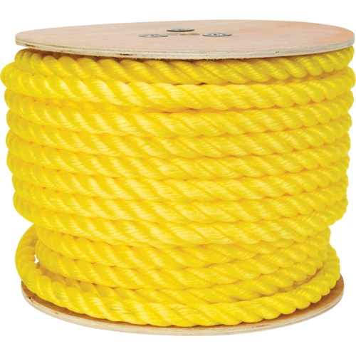 Braided Yellow Rope, Polypropylene, 144' Equipment World