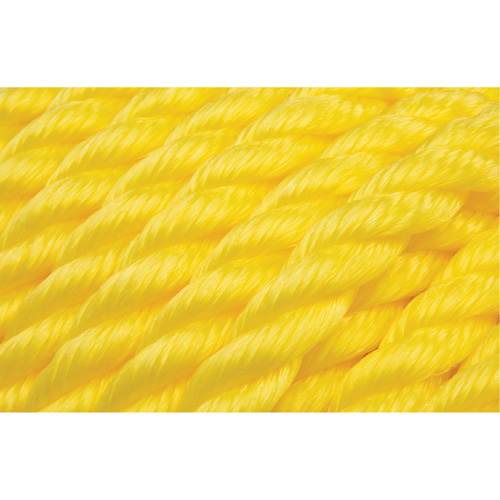 Braided Yellow Rope, Polypropylene, 144' Equipment World