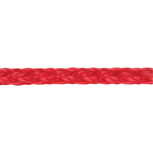 Corde rouge tress&eacute;e, Polypropyl&egrave;ne, 500' Equipment World