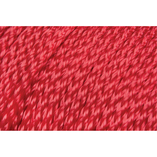 Corde rouge tress&eacute;e, Polypropyl&egrave;ne, 500' Equipment World