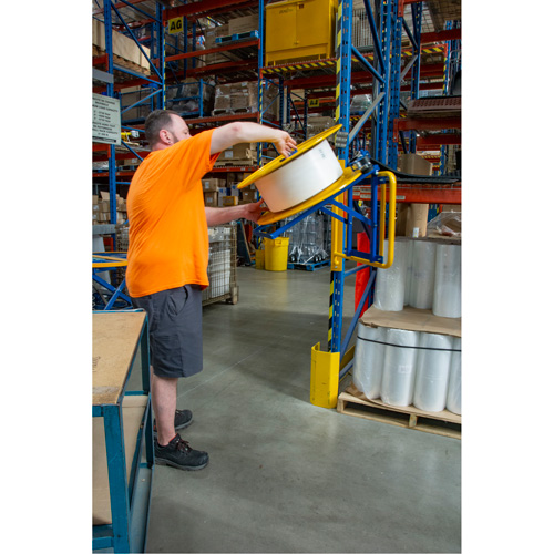 Strapping Dispenser, Polyester/Steel/Polypropylene Straps, 16"/8" Core Dia., 3"/8"/6" Roll Width Equipment World