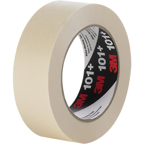 Value Masking Tape 101+, 12 mm (59/125") x 55 m (180.44'), Tan Equipment World
