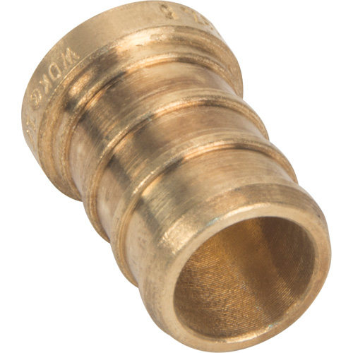 Lead-Free Pipe Plug, Pipe, 1" Dia., Brass Equipment World