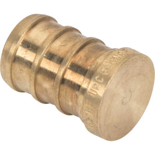 Lead-Free Pipe Plug, Pipe, 1/2" Dia., Brass Equipment World