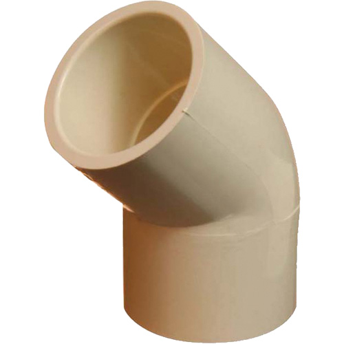 Flowguard Gold&reg; 45° Elbow Fitting, Standard, CPVC, 1/2" Equipment World