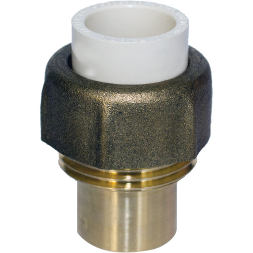 Pipe Union, 3/4", CPVC, Hub x Sweat Equipment World