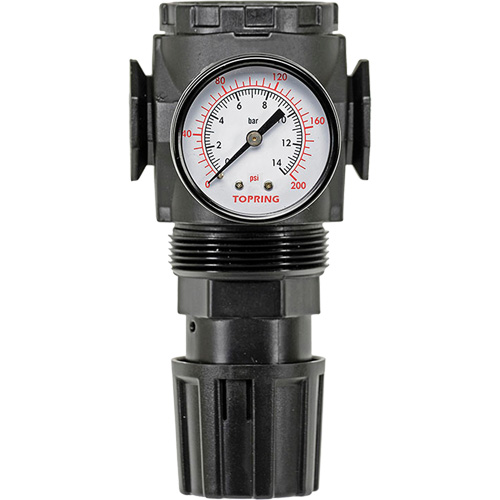 R&eacute;gulateur avec manom&egrave;tre Modulair 300, 1/4" NPT, PSI max. de 300 psi, Canalisation/Modulaire Equipment World