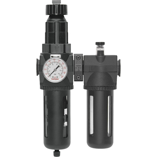 Filter/Regulator & Lubricator Modulair 400 with Gauge & Standard Bowl, 1/2" NPTF Equipment World