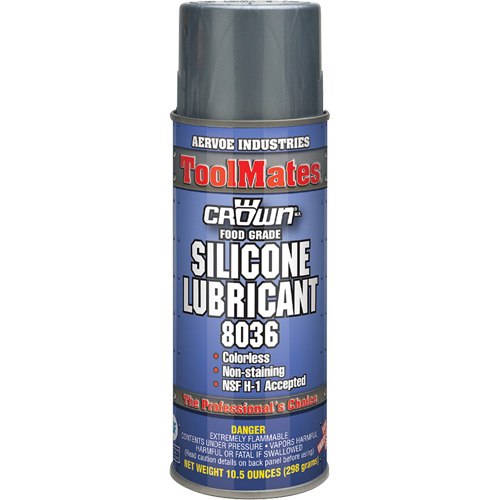 Food Grade Silicone Lube, Aerosol Can Equipment World