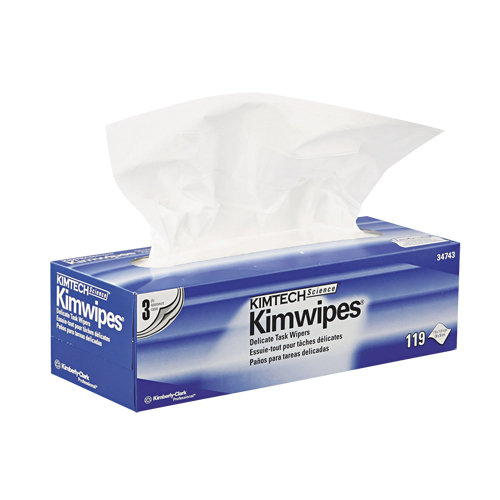 Kimtech Science Kimwipes Delicate Task Wipes, Specialty, 12" L x 12" W Equipment World