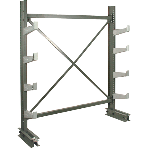 SUPPORT,PORTE A FAUX,6',SIMPLE,ENTRETOISE,BASE, 72" la x 84" h Equipment World
