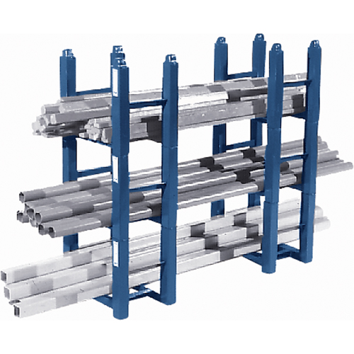 Portable Stacking Racks, 12" W x 16" D, 2500 lbs. Capacity Equipment World