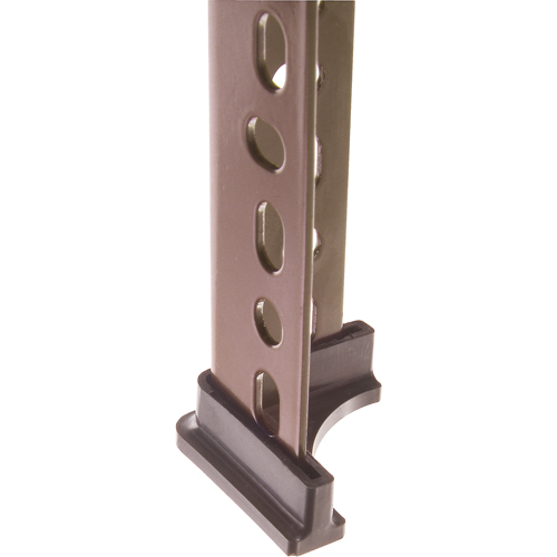 Slotted Angle Accessories - Plastic Foot (Single Post) Equipment World