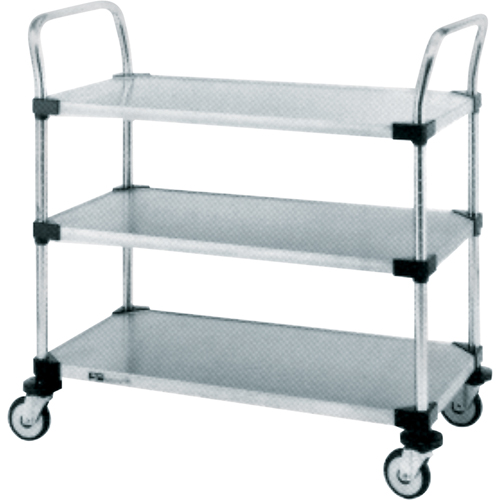 Standard-Duty Utility Carts, 2 Tiers, 24" W x 39" H x 36" D, 500 lbs. Capacity Equipment World