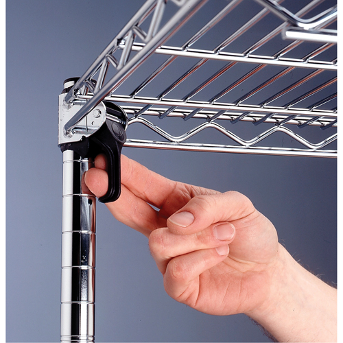 Super Adjustable Super Erecta Shelf&reg;, 5 Tiers, 36" W x 86-5/8" H x 24" D Equipment World