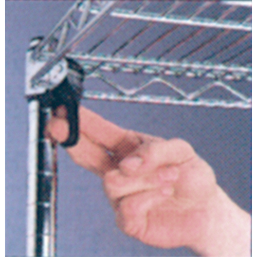 Shelving Unit, 4 Tiers, 36" W x 63" H x 18" D Equipment World