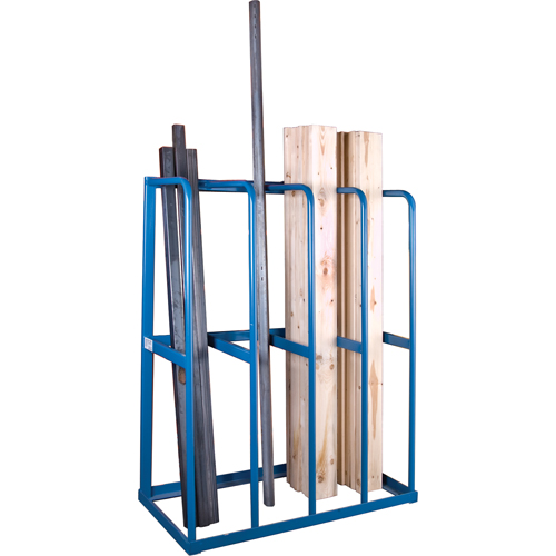 Bar Storage Racks - Vertical Bar Racks, Vertical, 48" W x 24" D x 60" H, 3000 lbs. Cap. Equipment World