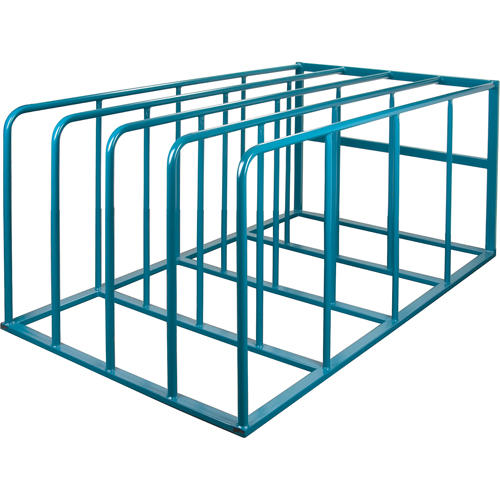 Standard Vertical Sheet Racks, 84" W x 50" D x 36-3/4" H, 4000 lbs. Capacity Equipment World