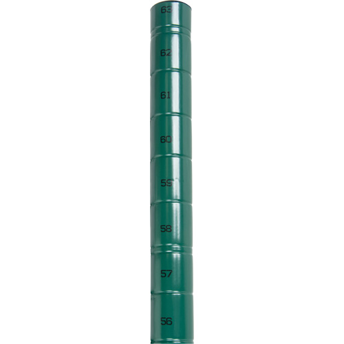 Heavy-Duty Green Epoxy Finish Wire Shelving Post Equipment World