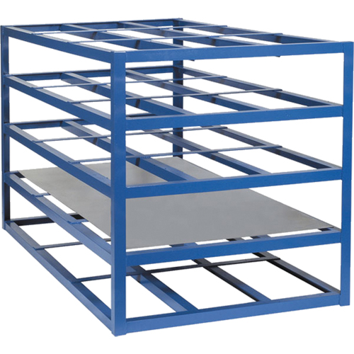 Horizontal Sheet Racks, 103" W x 55" D x 48" H, 2000 lbs. Capacity Equipment World