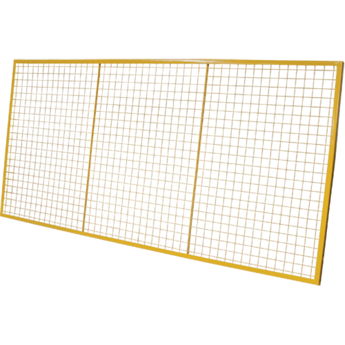 Pallet Back Rack Guards, 108" W x 48" H, 6" Brackets Equipment World