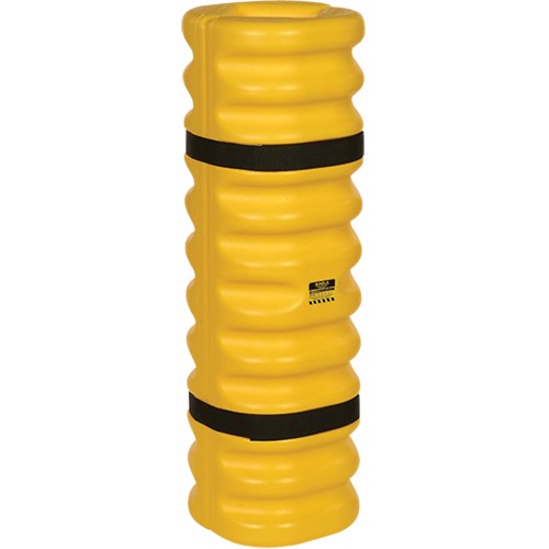 Column Protector, 4" x 6" Inside Opening, 13" L x 13" W x 42" H, Yellow Equipment World