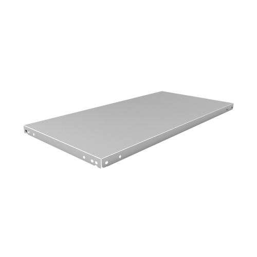 Slotted Angle Shelf, Galvanized Steel, 48" W x 18" D Equipment World