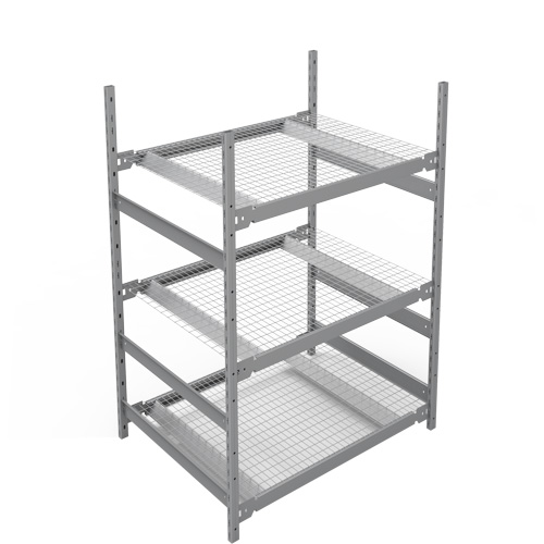 Wide Span Storage Shelving, Steel, Boltless, 1340 lbs. Capacity, 42" W x 60" H x 32" D Equipment World