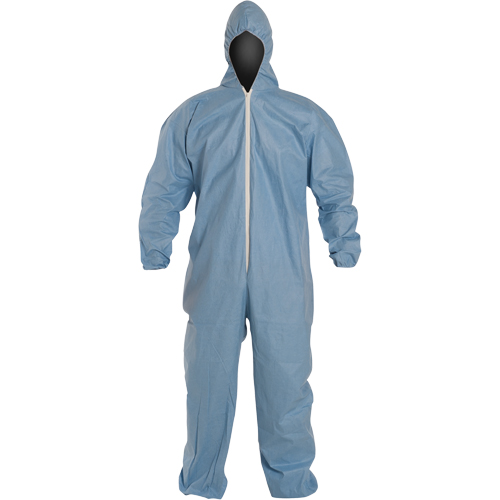 ProShield&reg; 6 SFR Coveralls, Large, Blue, FR Treated Fabric Equipment World