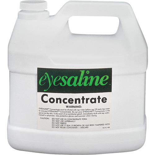 Solution ophtalmique concentr&eacute;e Fendall Eyesaline, 180 oz Equipment World