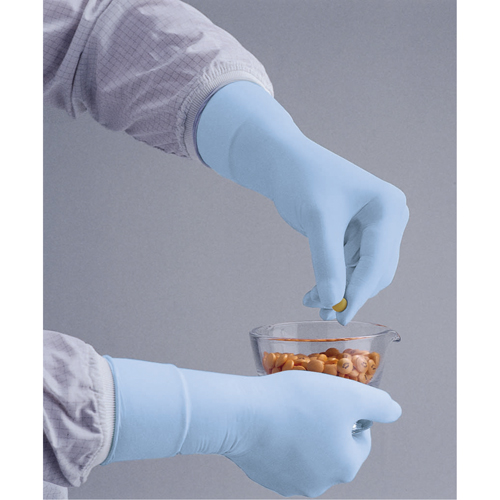 N-DEX&reg; Ultimate Gloves, Medium, Nitrile, 6-mil, Powder-Free, Blue Equipment World