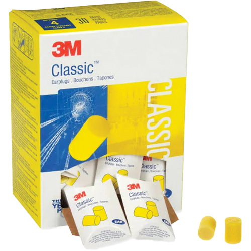 Bouchons d'oreilles E-A-R Classic, Paire - ensemble coussins Equipment World