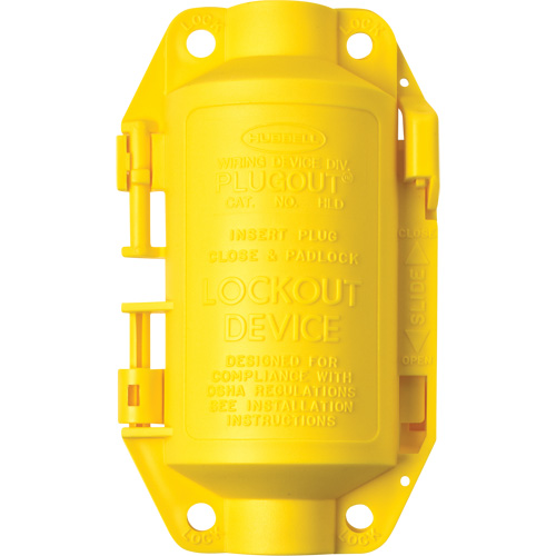 Hubbell Plugout&reg; Lockout, Plug Type Equipment World