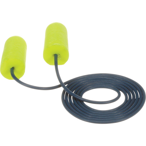 E-A-Rsoft Metal Detectable Earplugs, Corded, Regular, Bulk - Polybag, 32 NRR dB Equipment World