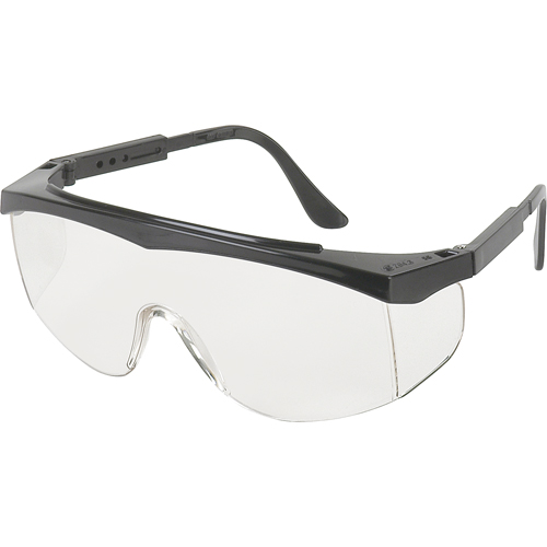 SS1 Series Safety Glasses, Clear Lens, Anti-Scratch, ANSI Z87+/Meets/Exceeds CSA Z94.3 Equipment World