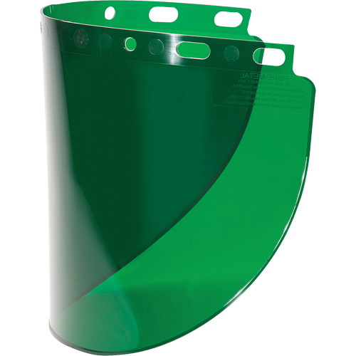 Fibre-Metal&reg; Wideview Faceshield Visor, Propionate, Green Tint Equipment World