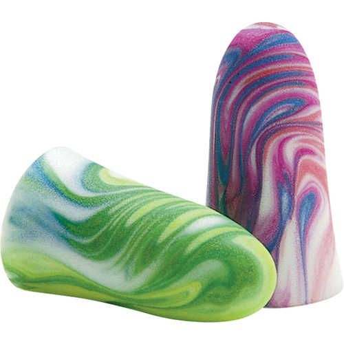 SparkPlugs&reg; Multi-Coloured Foam Earplugs, Bulk - Box Equipment World
