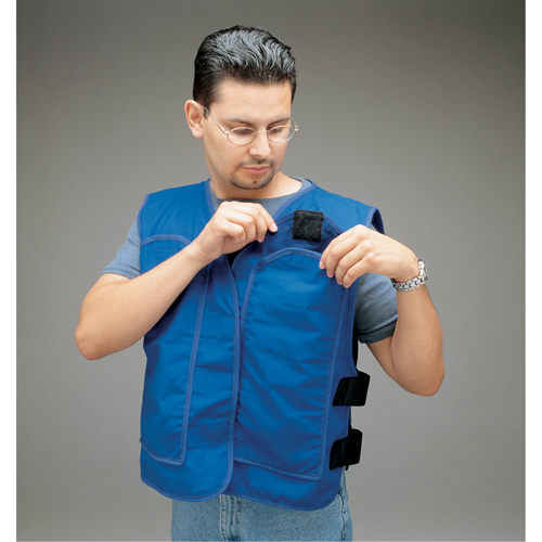 Cooling Vests with Insert Pockets, Large, Royal Blue Equipment World