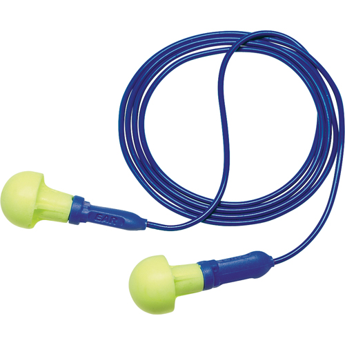 E-A-R Push-ins Metal Detectable Earplugs, Corded, One-Size, Bulk - Polybag, NRR 28 dB NRR dB Equipment World