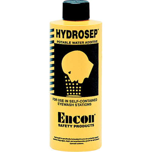 Hydrosep&reg; Water Treatment Additive for Self-Contained Pressurized Eyewash Station, 8 oz. Equipment World