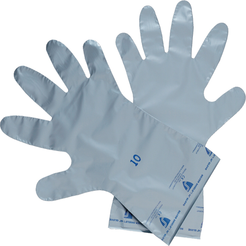 Gants Silver Shield s&eacute;rie 4H de North, Taille Grand/9, 16" lo, EVOH/Poly&eacute;thyl&egrave;ne, 2,7 mil Equipment World