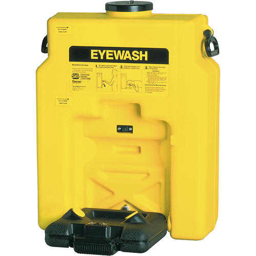 Eyewash, Gravity-Fed, 14 gal. Capacity, Meets ANSI Z358.1 Equipment World