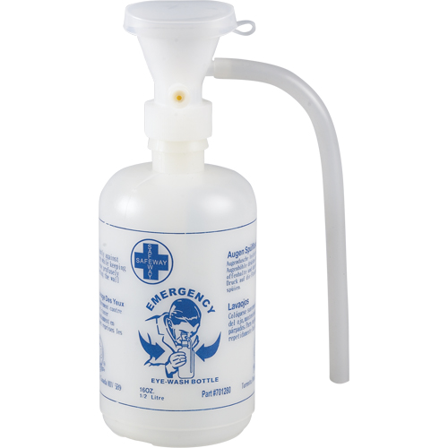 Eyewash Station Accessories - Eyewash Bottle, Empty Equipment World