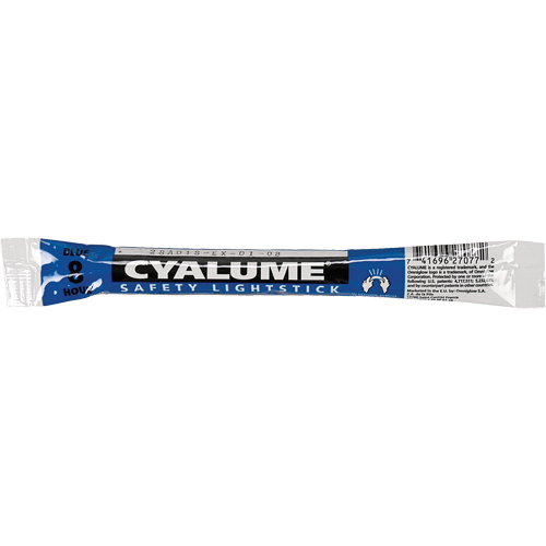 6" Cyalume&reg; Lightsticks, Blue, 8 hrs. Duration Equipment World